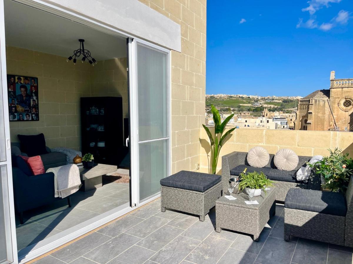 Ta Phyllis - Apartments & Villas With Sunset & Sea Views Għajnsielem Esterno foto