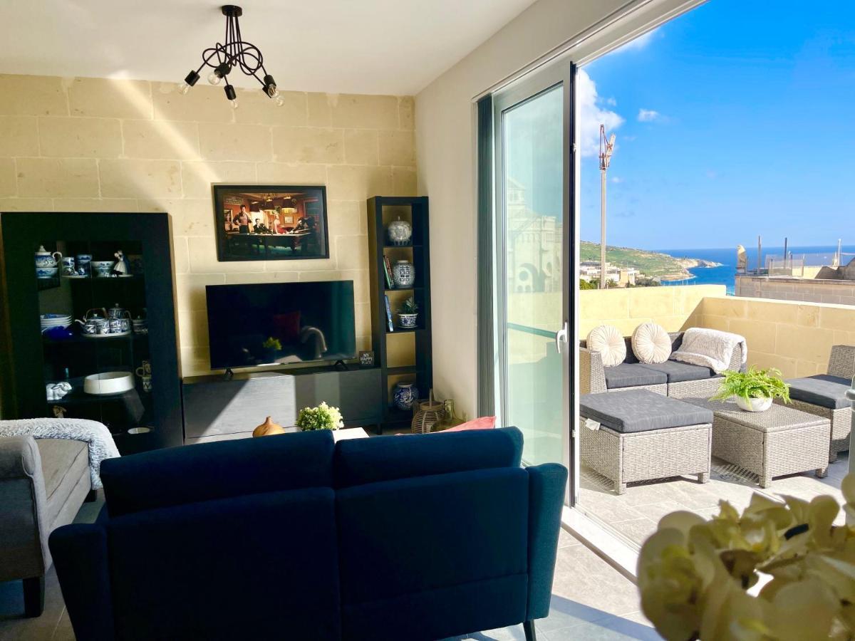 Ta Phyllis - Apartments & Villas With Sunset & Sea Views Għajnsielem Esterno foto